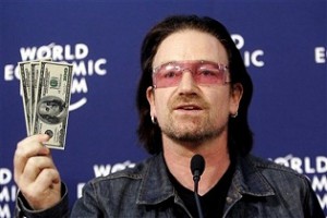 Bono a világ leggazdagabb zenésze