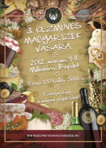 Ismét Kézműves Magyar Ízek Vására a Millenárison, 2012. március 9-11. között!